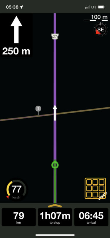 2nd time skipping Via 1